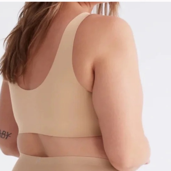 Knix LuxeLift Pullover Bra Sz XL in Warm Sand - Picture 2 of 6